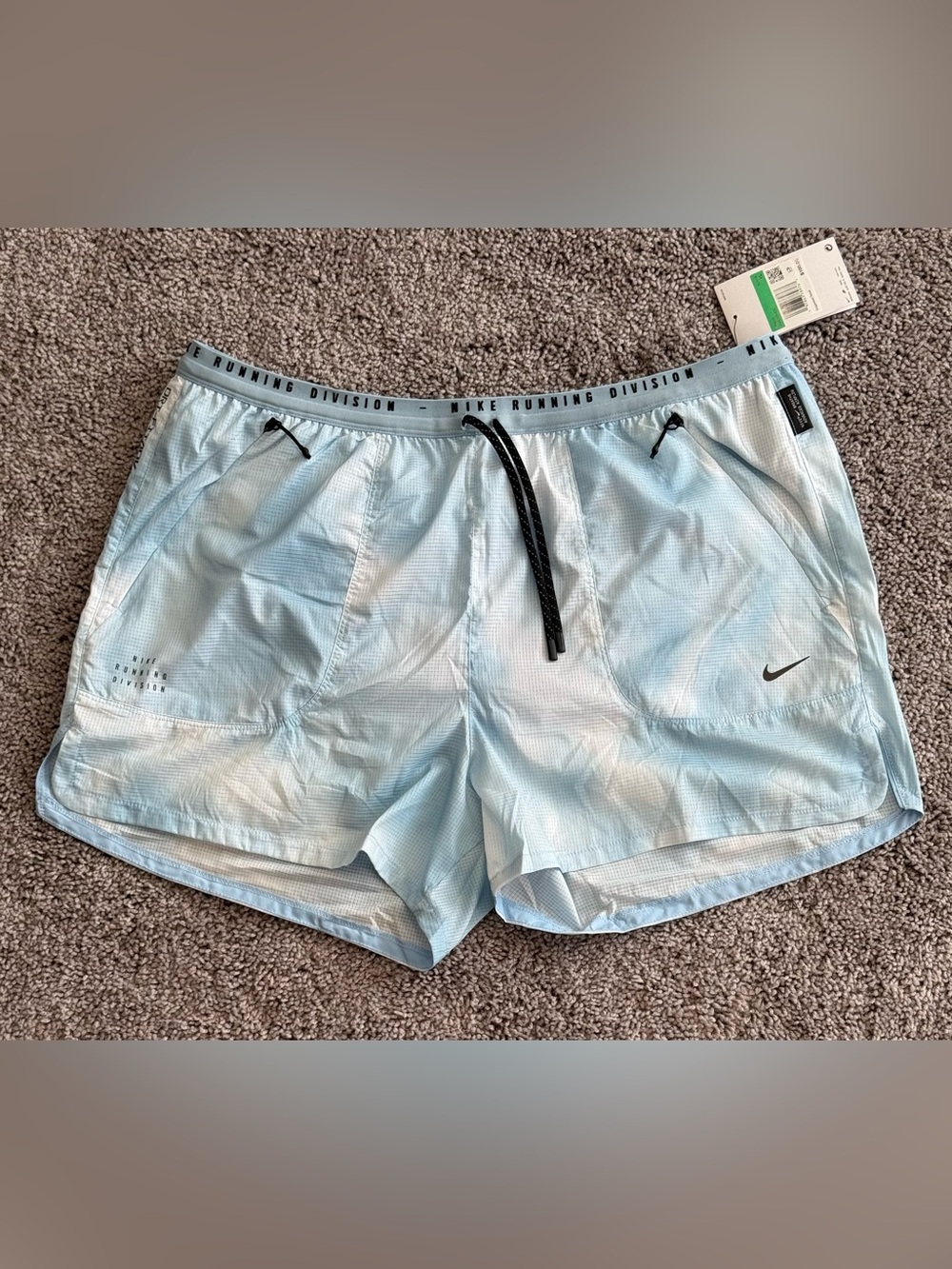 Nike Running Division ADV Breathe ADV 4'' Running Shorts Blue HJ4150-422 Size XL